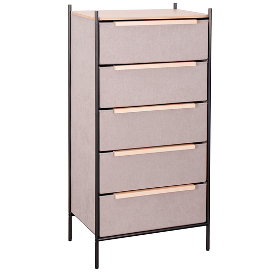 Cajonera Comoda  Carry All 5 Cajones Línea Minimalist