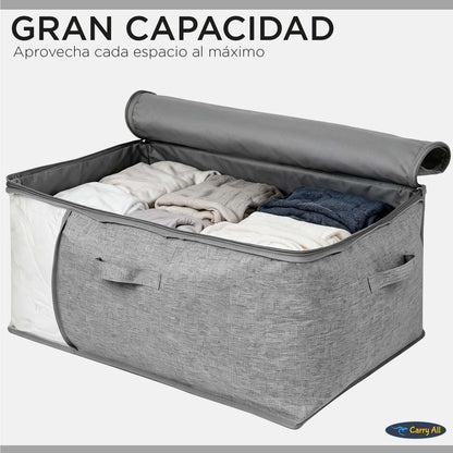 Bolso Organizador Almacenaje Jumbo 85 Litros Bolsa Ropa Cama