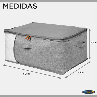 Bolso Organizador Almacenaje Jumbo 85 Litros Bolsa Ropa Cama