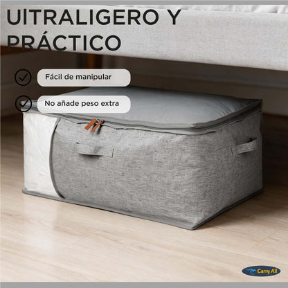 Bolso Organizador Almacenaje Jumbo 85 Litros Bolsa Ropa Cama