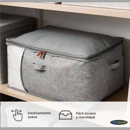 Bolso Organizador Almacenaje Jumbo 85 Litros Bolsa Ropa Cama