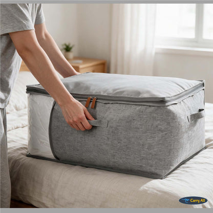 Bolso Organizador Almacenaje Jumbo 85 Litros Bolsa Ropa Cama