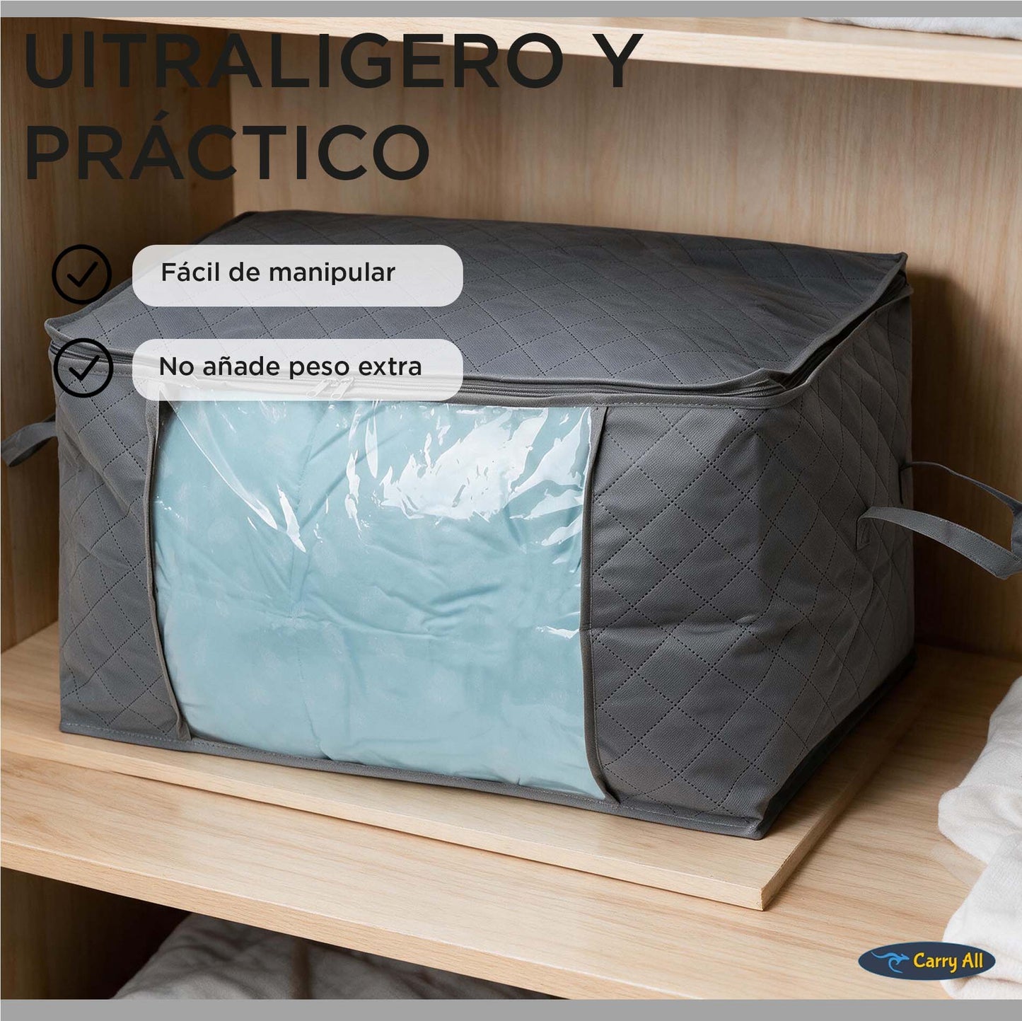 Pack 3 Bolsas Organizadoras Carry All 90 litros Jumbo