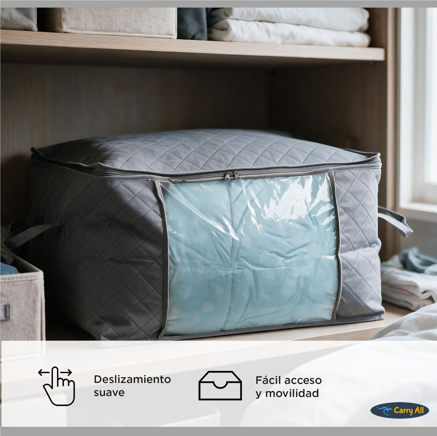 Pack 3 Bolsas Organizadoras Carry All 90 litros Jumbo