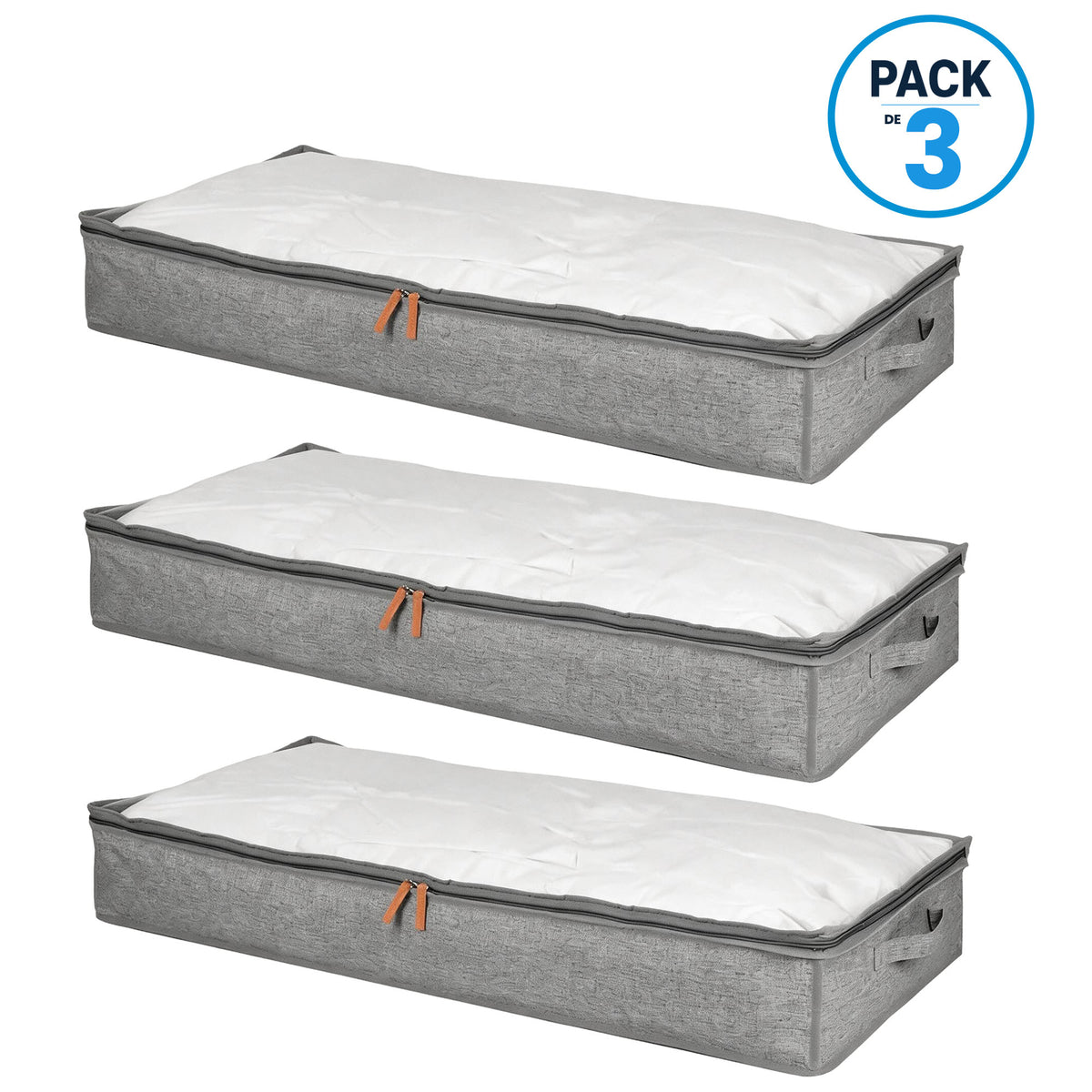 Bolso Organizador Bajo Cama Carry All 70 Litros Almacenaje Ropa Varios