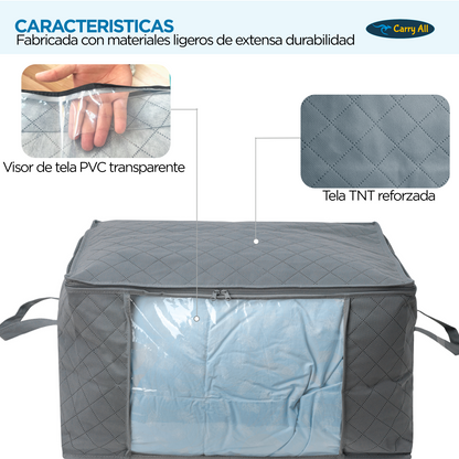 Pack 3 Bolsas Organizadoras Carry All 90 litros Jumbo