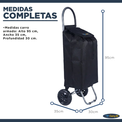 Carrito De Compras Plegable Carry All Adelaida Carro Feria