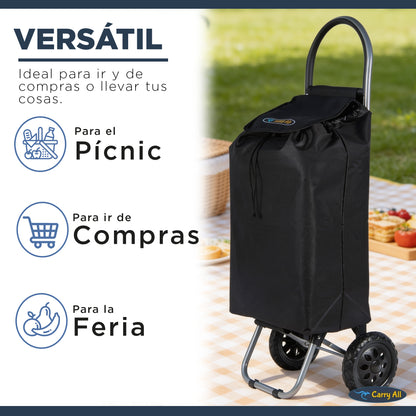 Carrito De Compras Plegable Carry All Adelaida Carro Feria