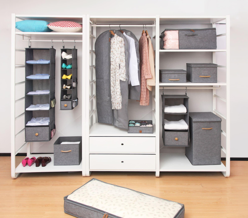 Organizador Colgante Carry All 6 Compartimentos Closet
