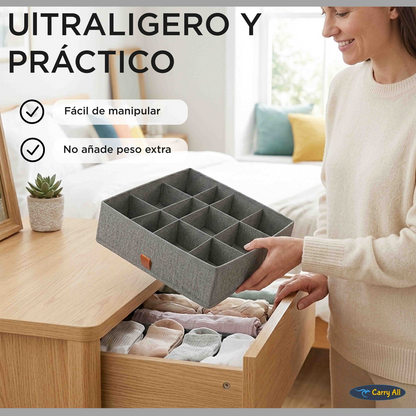 Organizador 16 Divisiones Carry All Ropa Interior Calcetines Accesorio