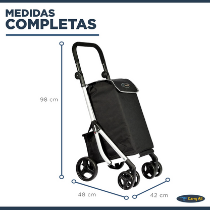 Carrito De Compras Plegable Carry All Premium Carro Feria Yegua Gympie