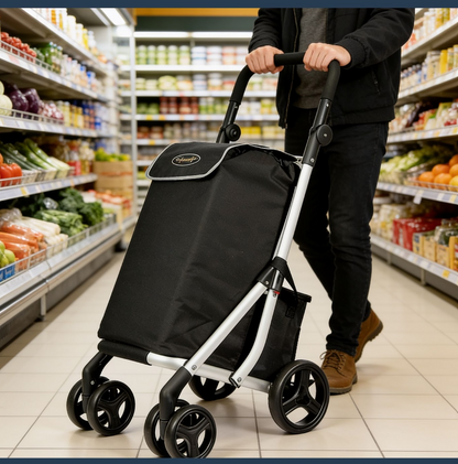 Carrito De Compras Plegable Carry All Premium Carro Feria Yegua Gympie