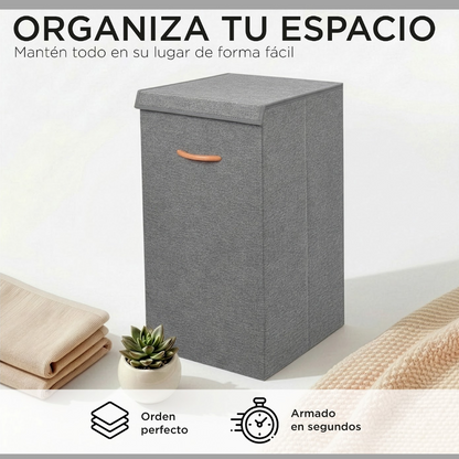 Cesta Canasto Ropa Carry All 78 Litros Plegable Con Tapa