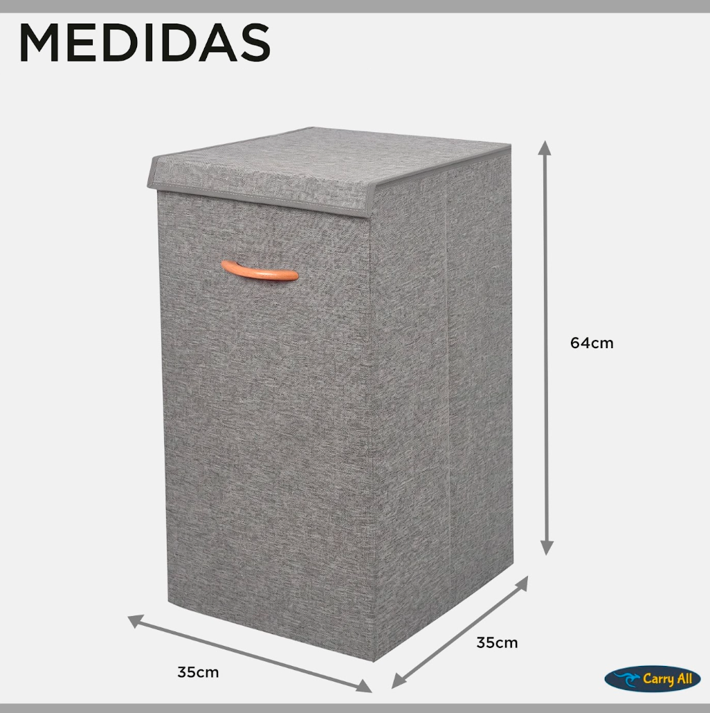 Cesta Canasto Ropa Carry All 78 Litros Plegable Con Tapa