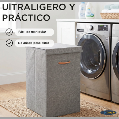Cesta Canasto Ropa Carry All 78 Litros Plegable Con Tapa