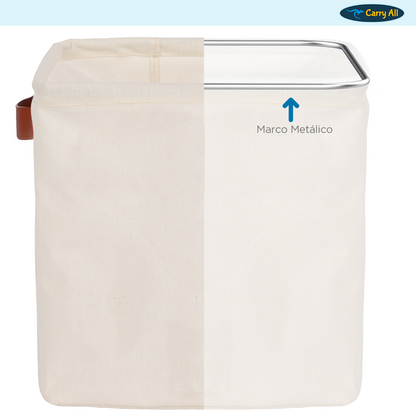 Cesta Organizadora Plegable Carry All De Lino S