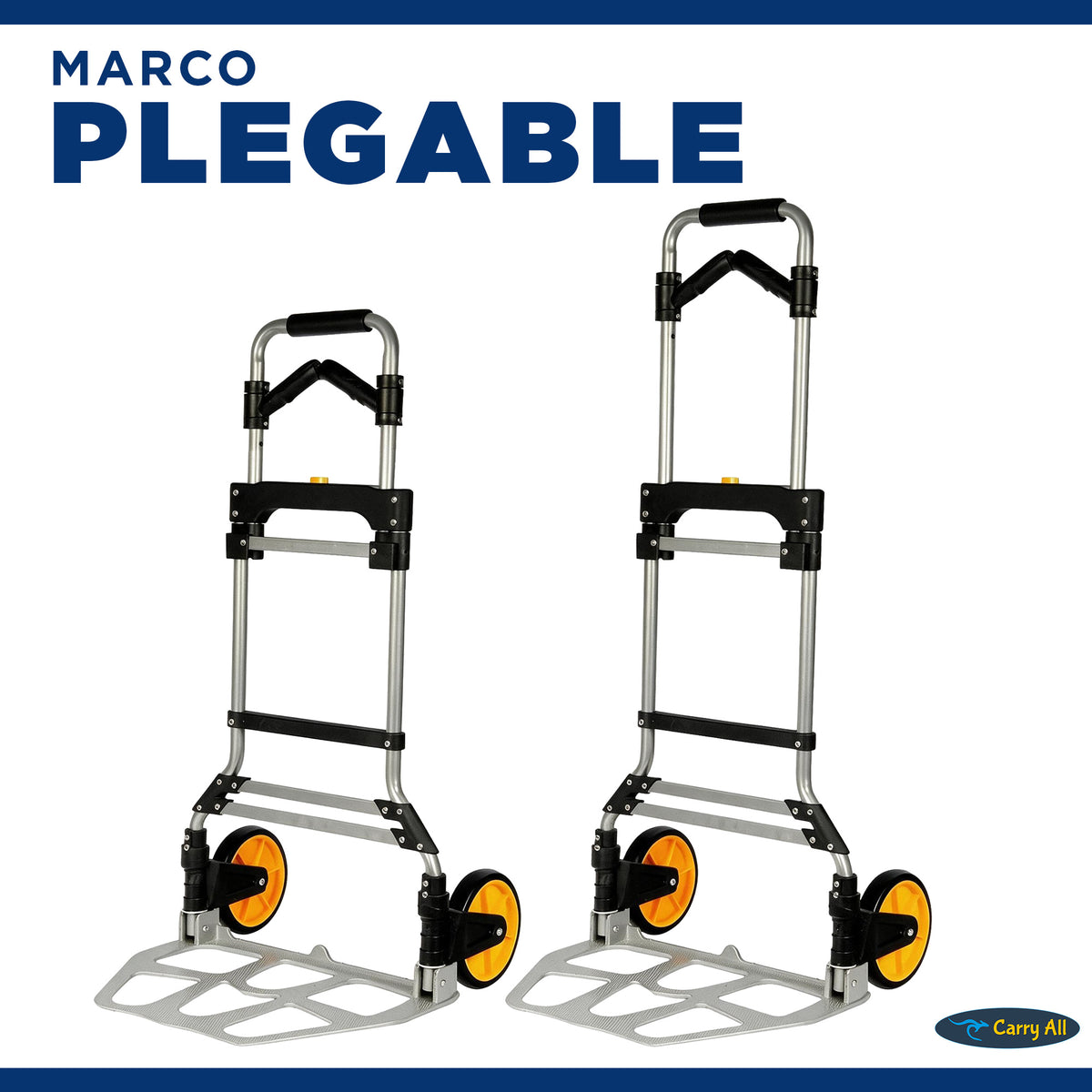 Carro De Carga Plegable Equus 150 Kilos Carry All Tipo Yegua