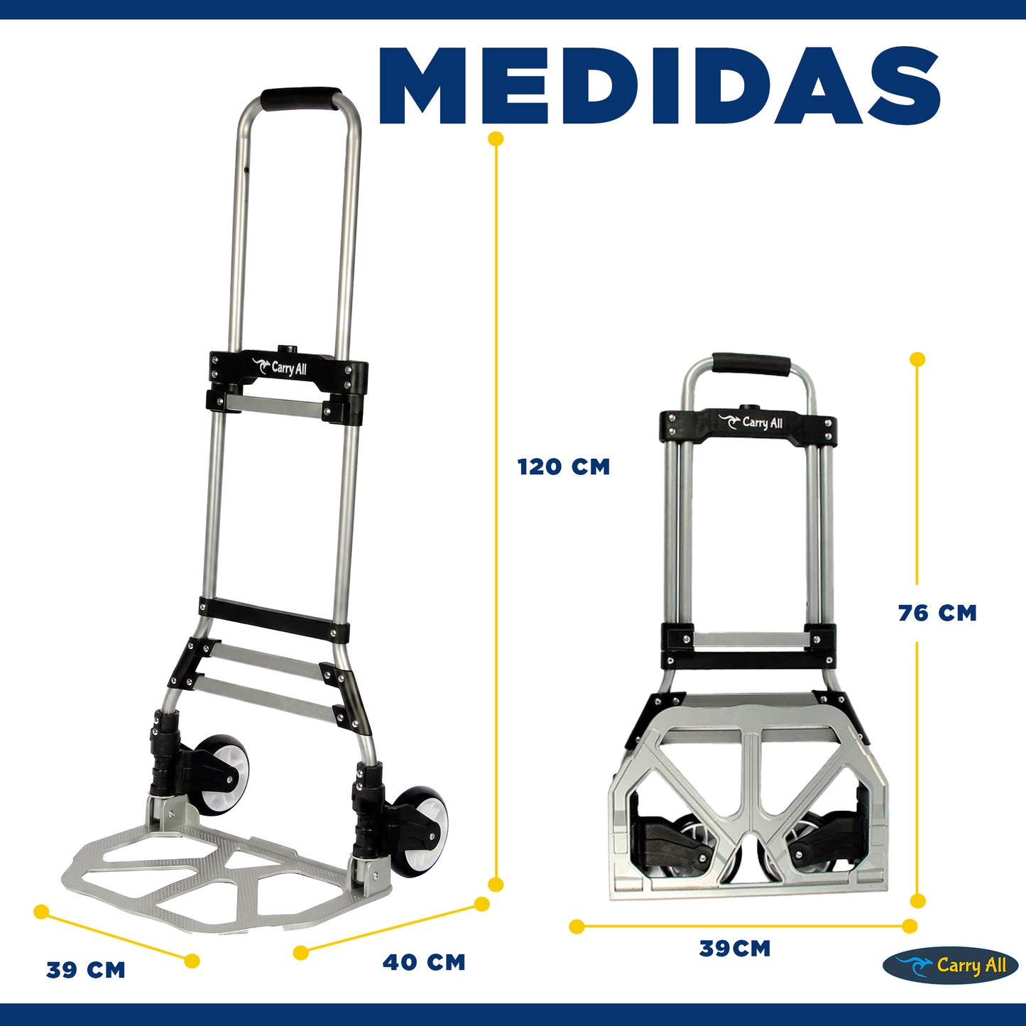 Carro De Carga Equus 80 Kilos Carry All Tipo Yegua