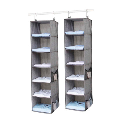 Organizador Colgante Carry All 6 Compartimentos Closet
