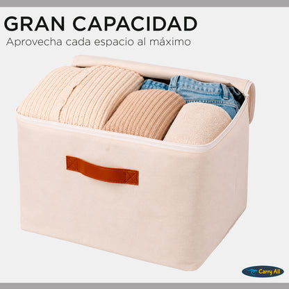 Pack 4 Bolsas Organizadoras Plegables Carry All De Lino M