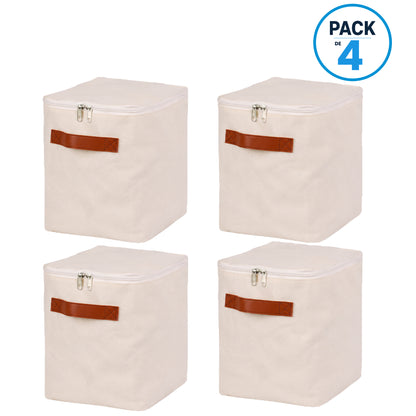 Pack 4 Bolsas Organizadoras Plegables Carry All De Lino S