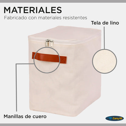 Pack 4 Bolsas Organizadoras Plegables Carry All De Lino S