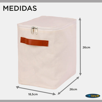 Pack 4 Bolsas Organizadoras Plegables Carry All De Lino S