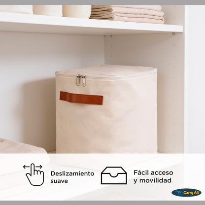 Pack 4 Bolsas Organizadoras Plegables Carry All De Lino S