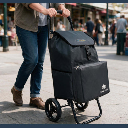 Carrito De Compras Plegable Carry All Sidney 03 55 Lts Bolsillo Cooler