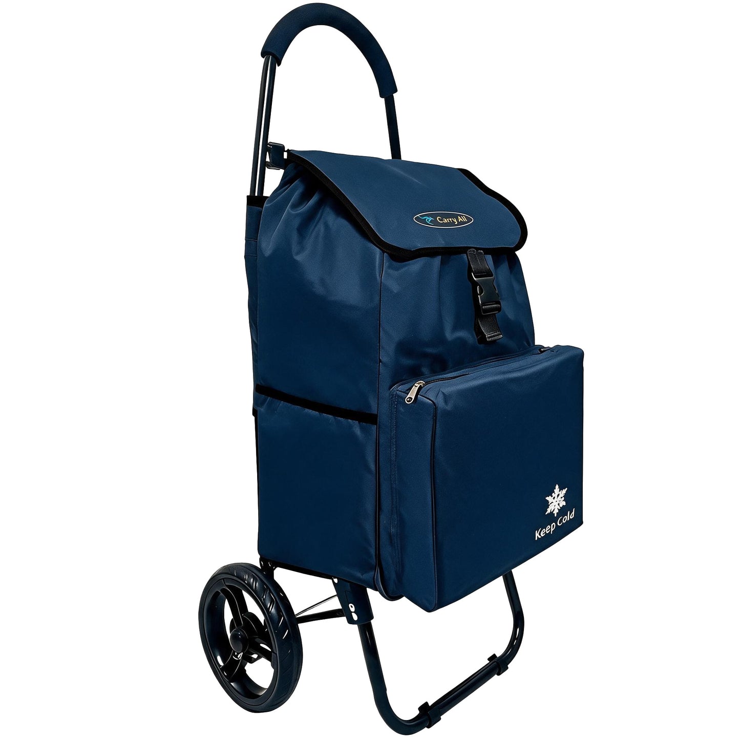 Carrito De Compras Plegable Carry All Sidney 03 55 Lts Bolsillo Cooler