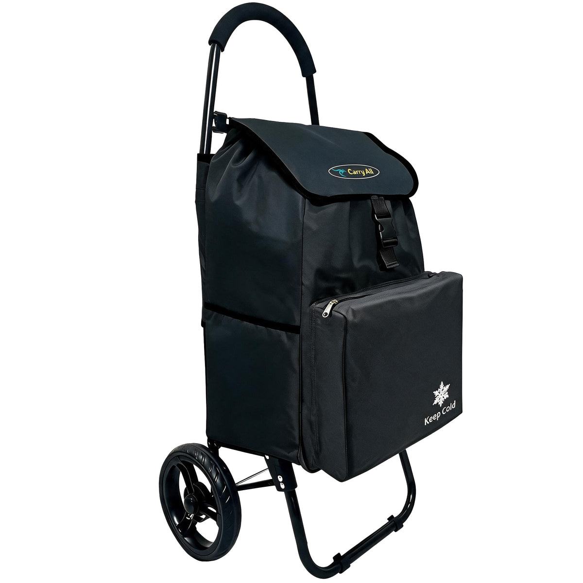 Carrito De Compras Plegable Carry All Sidney 03 55 Lts Bolsillo Cooler