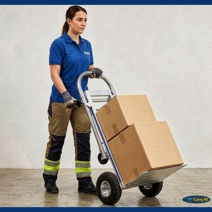Carro De Carga Plegable 3 En 1  Titan 350 Kilos Carry All Tipo Yegua Plataforma