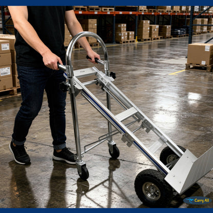 Carro De Carga Plegable 3 En 1  Titan 350 Kilos Carry All Tipo Yegua Plataforma