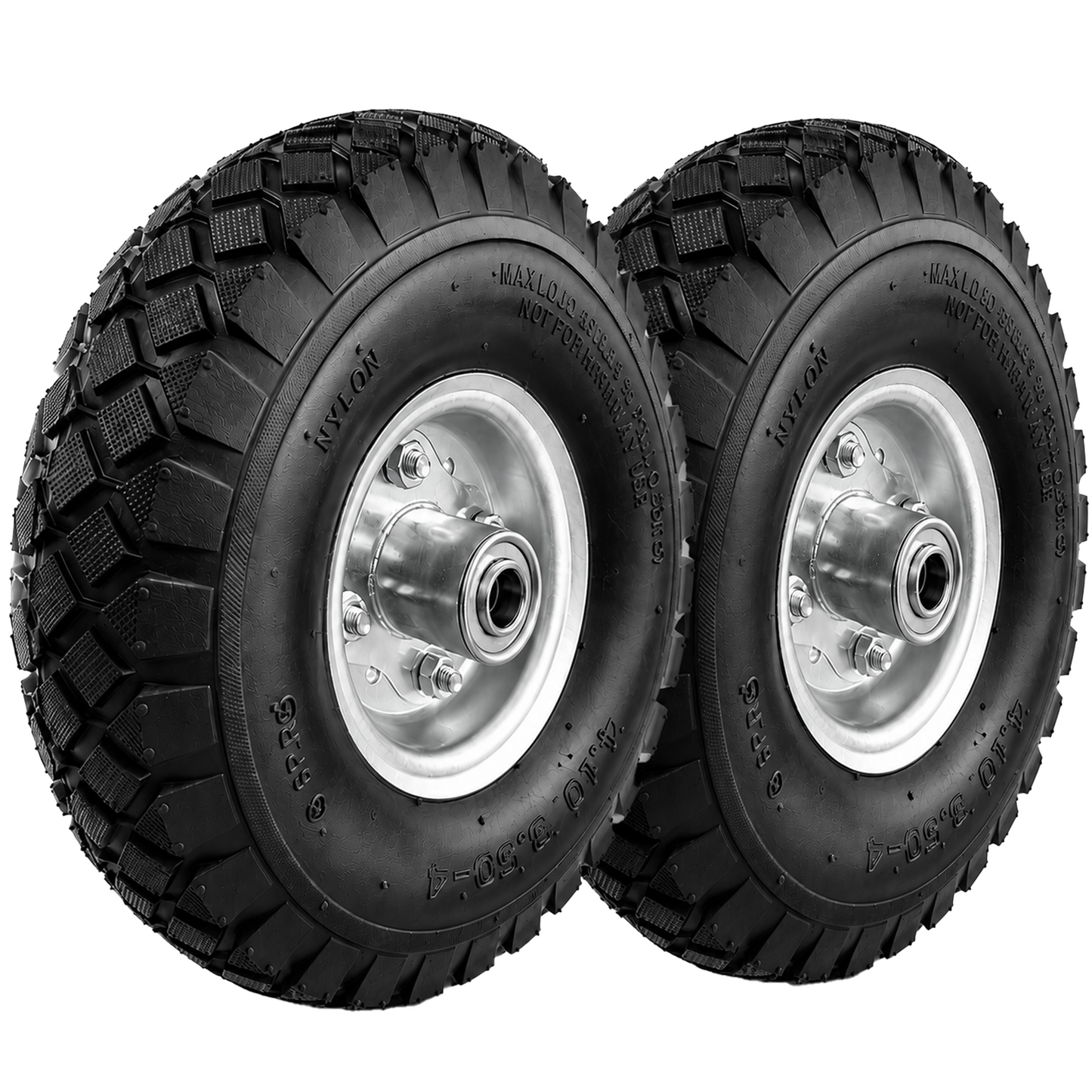 Rueda de Repuesto Neumática 10 Pulgadas Carry All para Carro de Carga Tipo Yegua