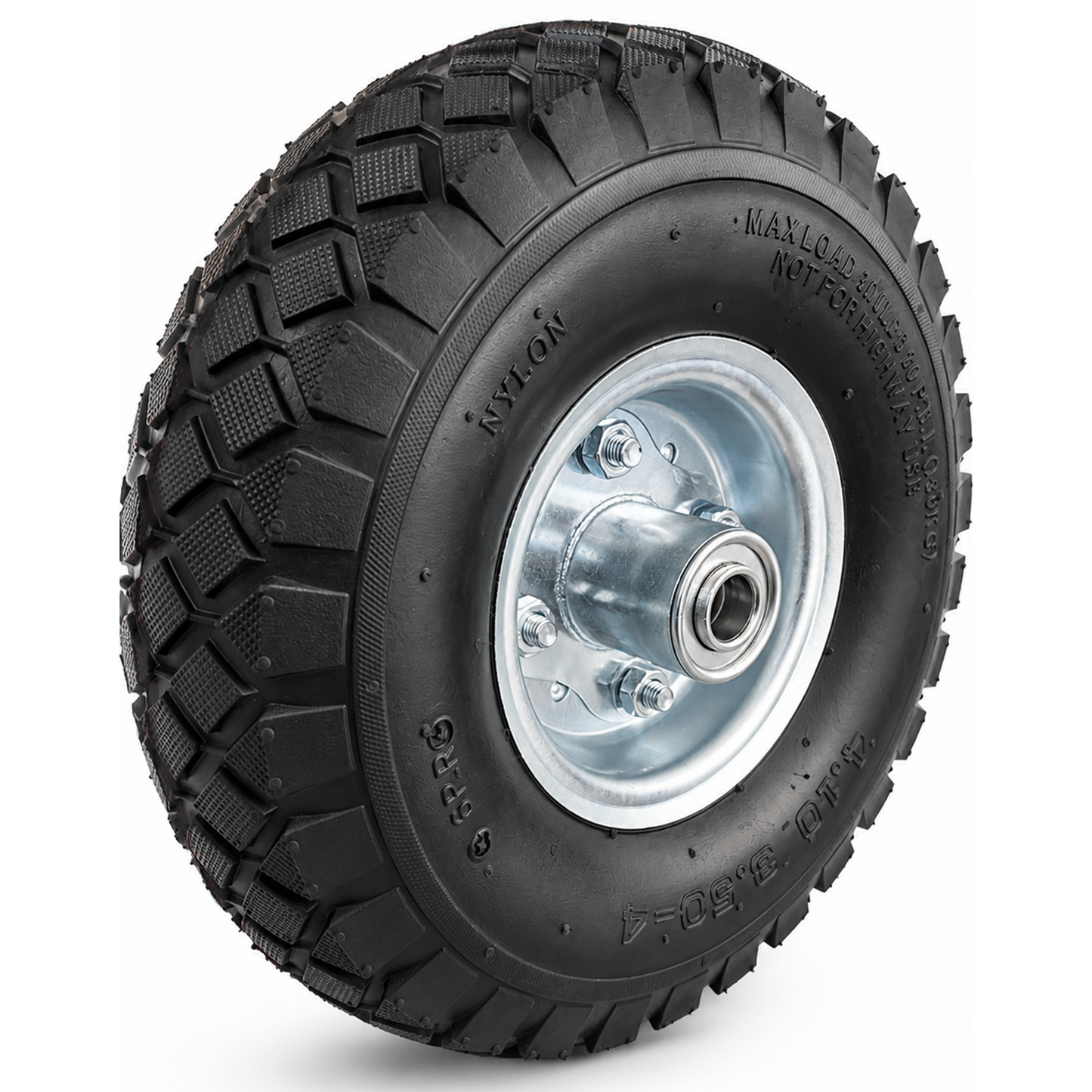 Rueda de Repuesto Neumática 10 Pulgadas Carry All para Carro de Carga Tipo Yegua