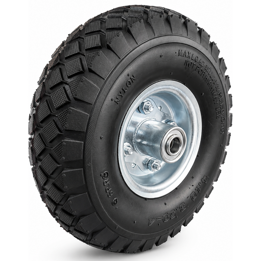 Rueda de Repuesto Neumática 10 Pulgadas Carry All para Carro de Carga Tipo Yegua