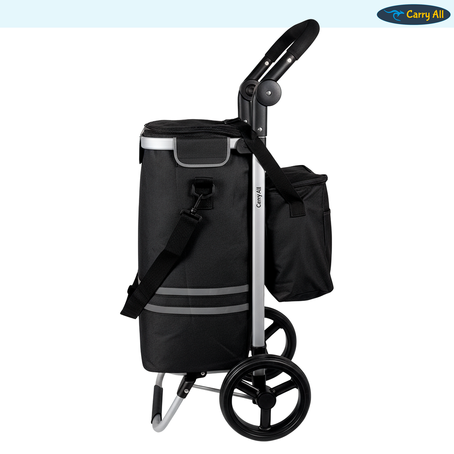 Carrito de Compra Plegable Carry All Perth 52 Litros Bolso Cooler Carro Feria