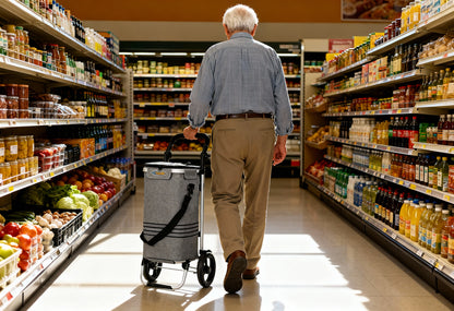 Carrito de Compra Plegable Carry All Perth 52 Litros Bolso Cooler Carro Feria