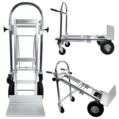 Carro De Carga Plegable 3 En 1  Titan 350 Kilos Carry All Tipo Yegua Plataforma