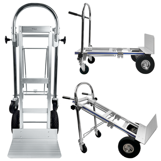 Carro De Carga Plegable 3 En 1  Titan 350 Kilos Carry All Tipo Yegua Plataforma