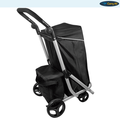 Carrito De Compras Plegable Carry All Vancouver 70 Litros Con Cooler