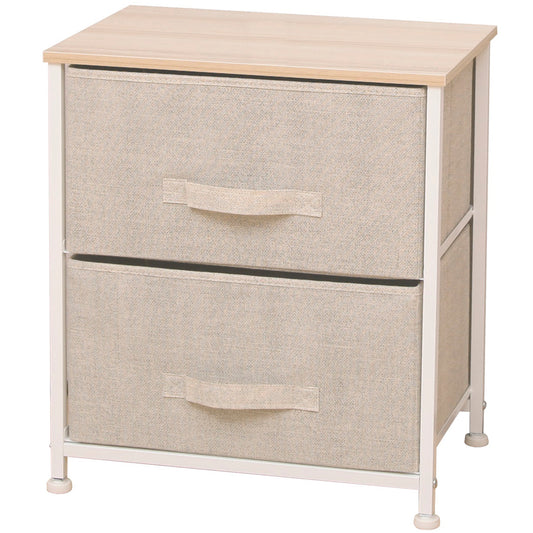 Cajonera Velador Organizador Carry All 2 Cajones Línea Color Solid