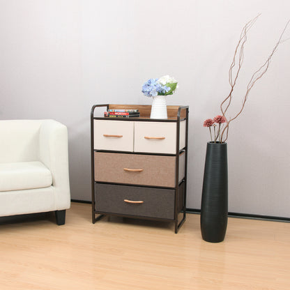 Cajonera Comoda Carry All 4 Cajones Línea Four Seasons