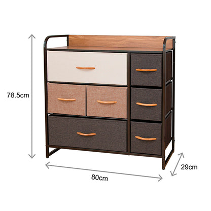 Cajonera Comoda Carry All 7 Cajones Línea Four Seasons