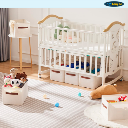 Cesta Organizadora Plegable Carry All De Lino M