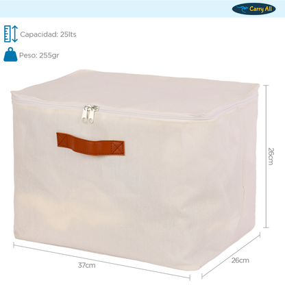 Bolsa Organizadora Plegable Carry All De Lino M