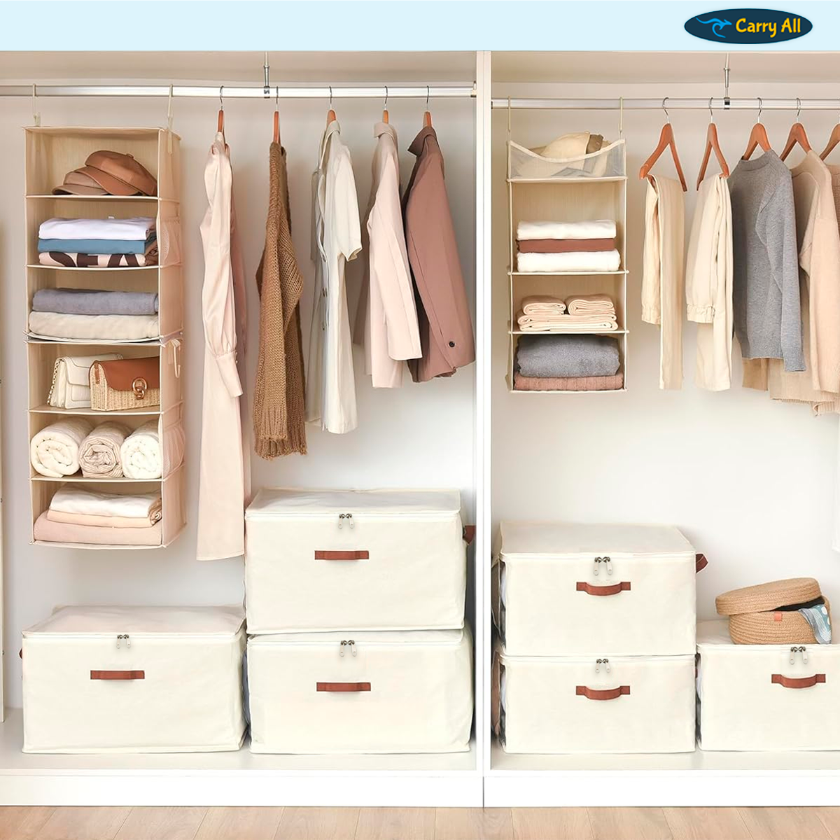 Bolsa Organizadora Plegable Carry All De Lino M