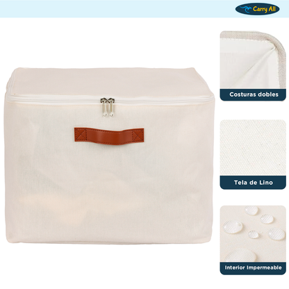 Bolsa Organizadora Plegable Carry All De Lino M
