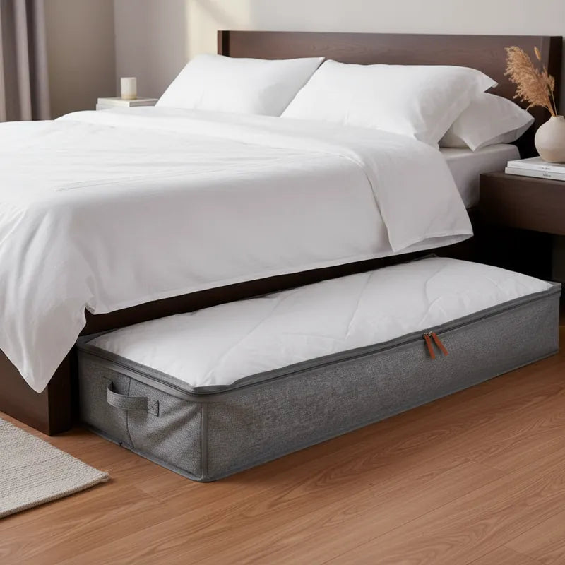 Bolso Organizador Bajo Cama Carry All 70 Litros Almacenaje Ropa Varios