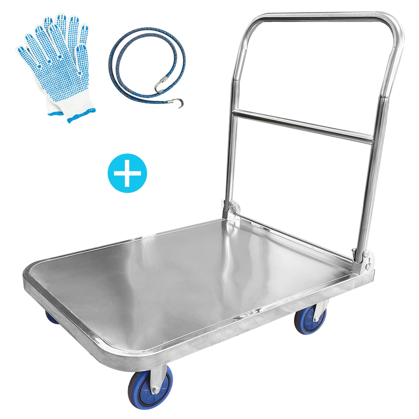 Carro De Carga Plegable Carry All Ranger 200 Kilos Tipo Plataforma